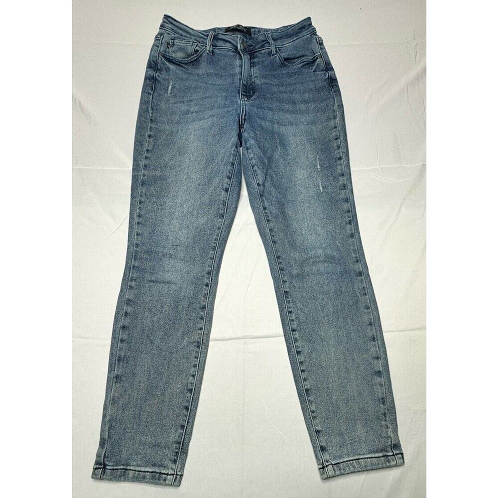 Judy Blue Women's Relaxed‎ Skinny Fit Blue Stretch Denim Jeans - 5/27 (27x28)